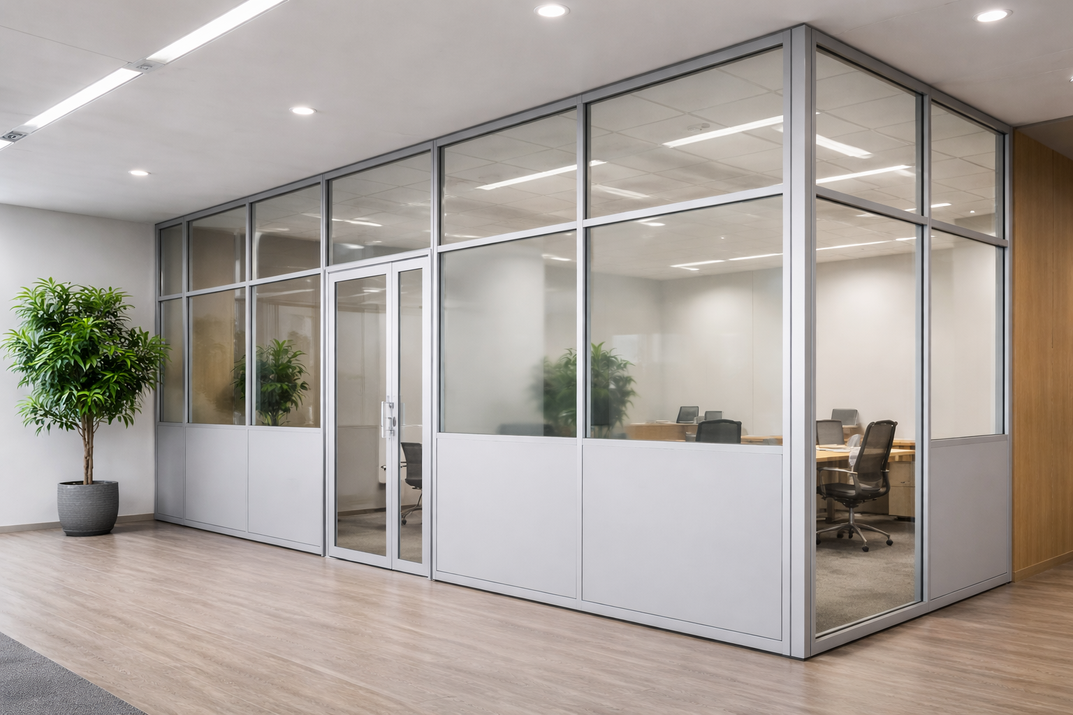 Aluminium Partitions – HM Group of Companies